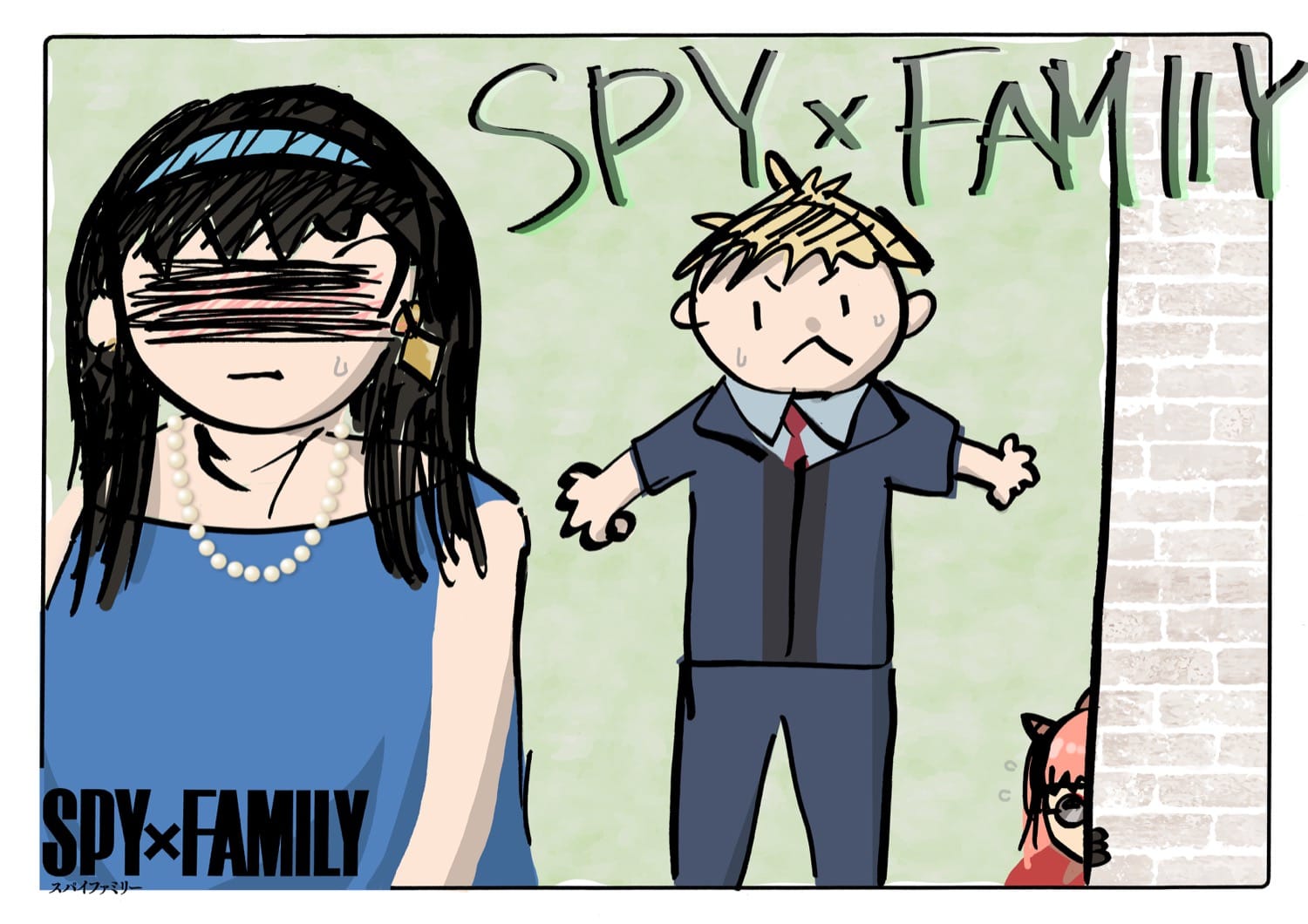 SPY×FAMILY (スパイファミリー) アニメ第2期 第26話の声優陣が描き下ろしたメインビジュアル - ダミアン役「藤原夏海」